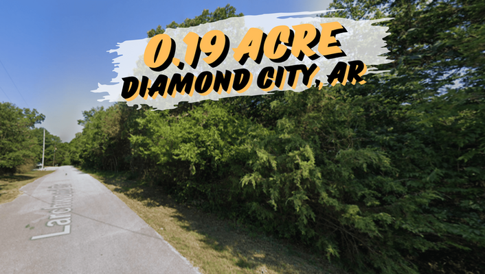 Discover This Hidden Gem! 0.19 Ac in DiamondCity,AR @$75/MO!