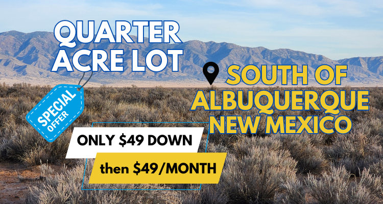 Own a Quarter Acre Lot - Build Your Dream Home for $49 Down!