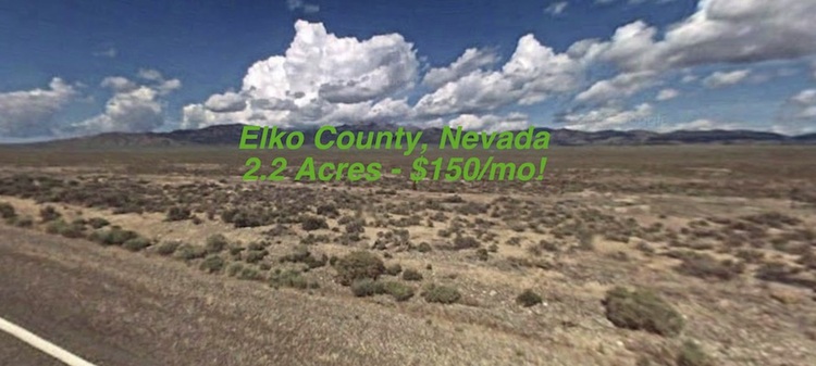 REDUCED! Clear Mountain Views from Large Desert Lot -ELKO NV