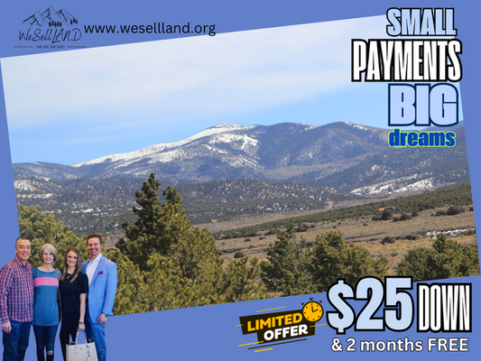 $25 To Own Your Land in Costilla, CO Now!