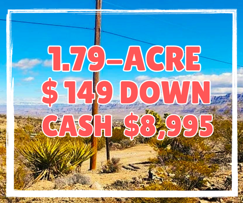 Start Your Dream Life On This Beautiful Lot in Mohave, AZ!!