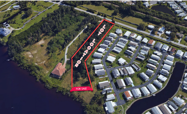 2.34 Waterfront Vacant Acres in Punta Gorda