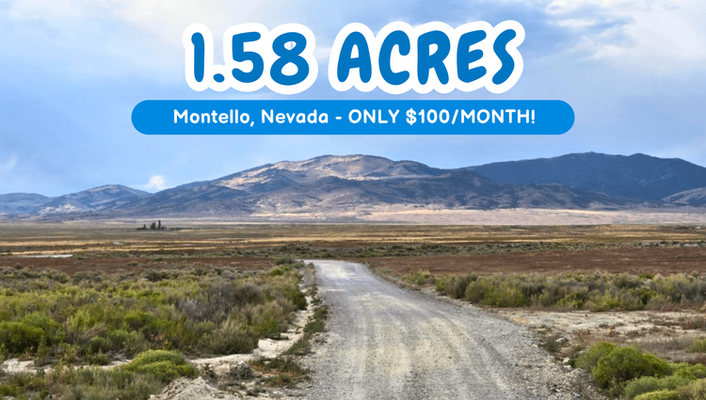 Own A Natural Desert Paradise! 1.58 Ac In Elko, NV @$100/MO!