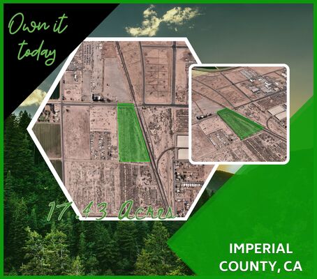 Vacant Lot for Rent/Lease! Rare Opportunity to Lease in Calexico, CA close to the Mexican Border!