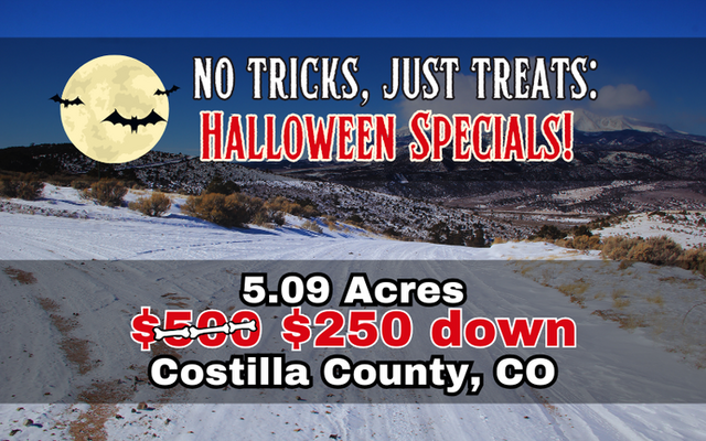 Costilla County: 5.09 Acres for Just $250/Month!