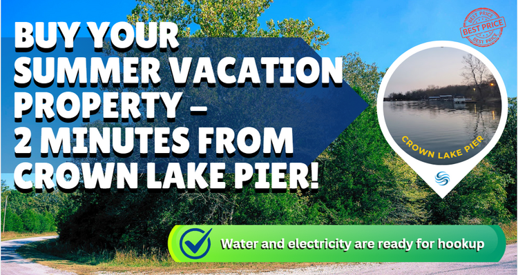 A summer vacation property - 2 minutes from Crown Lake Pier!