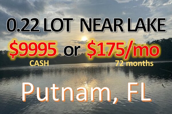 0.22  Sunny Putnam close to Grandin Lake ... only $175/mo!