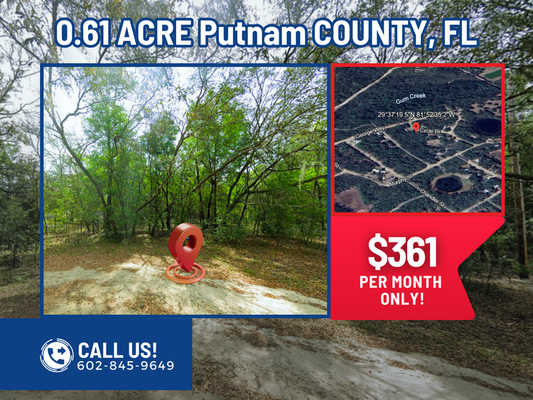 Mobile-Ready 0.61-Acre Lot with Utilities in Interlachen, FL