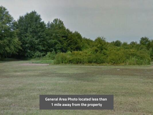 0.11 acres in Leflore, Mississippi - Less than $190/month