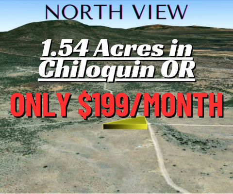 1.54 Ac Perfect for Camping and Recreation in Chiloquin, OR