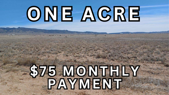 1 Acre Lot in Valencia, NM for $75/Month-1011021384303100210