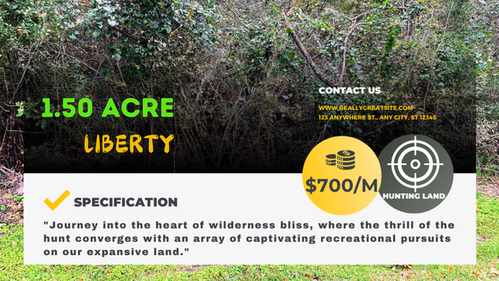 Invest in Premium Hunting & Recreation Land in Liberty!