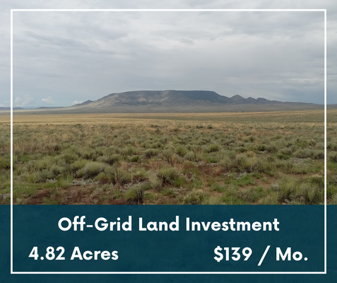 Private, Quiet, and Secluded Land in Costilla County for $139 / mo.