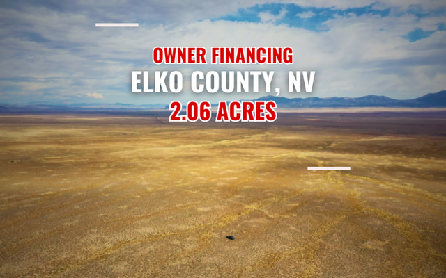 2.06-Acre Elko NV Property: $150 Down, Water Nearby!