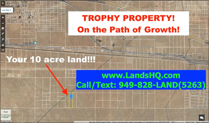 10 ACRES Southern California! 0492-541-25-0000