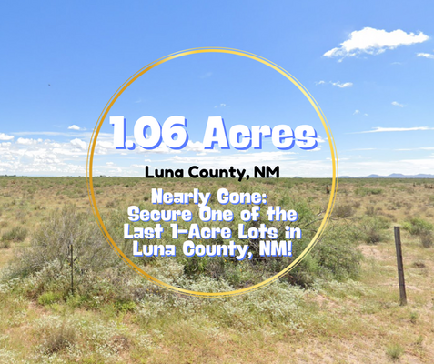 Claim Your Own 0.53-Acre Luna Lot + an Adjacent Half Acre!