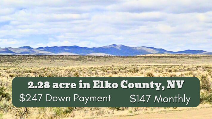 Affordable Nevada Lot – $147/Month for Peace & Privacy!