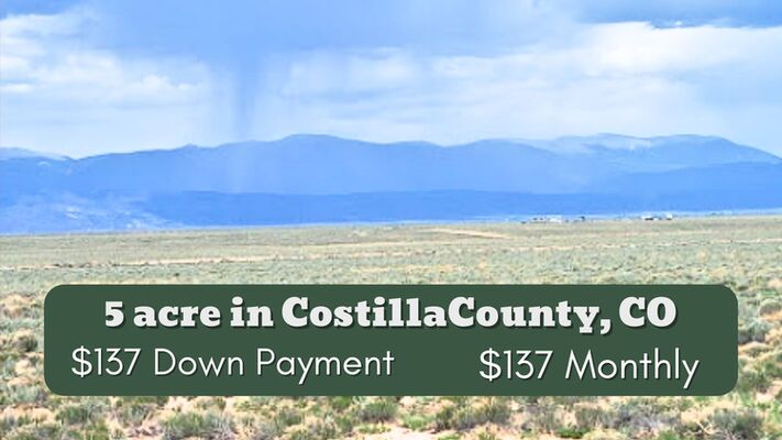 Find Peace in CO – Mountain Views, Power & Town Close By!