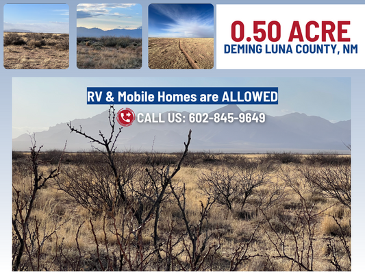 Build, RV, or Invest: 0.5 Acres in Luna County, NM