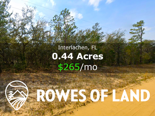 0.44 Acre Lot in Interlachen, FL for Mobile Home