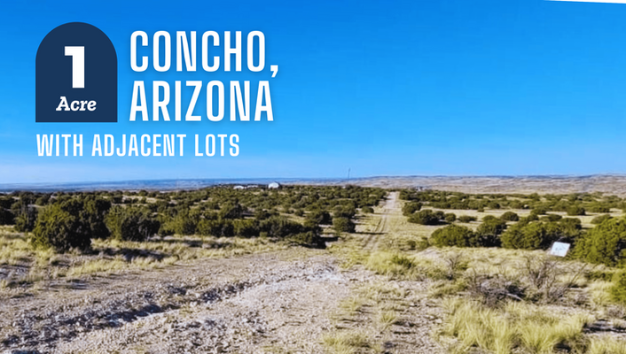 Rich Soil, Richer Harvest! 1 Acre In Concho, AZ @$145/MO!