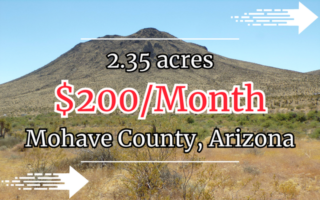 Investment Land in Mohave – Ready for Your RV, $200/Mo!