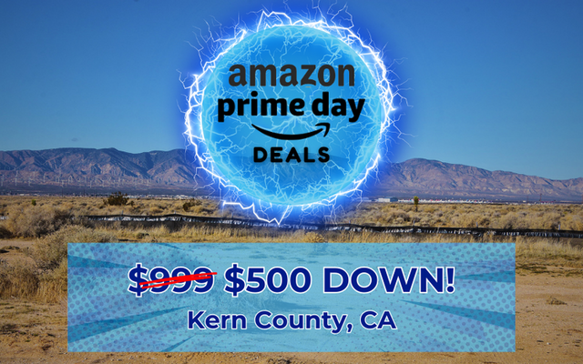 Kern County: Ideal Land for Dream Getaway <del>$999</del> $500 Down!