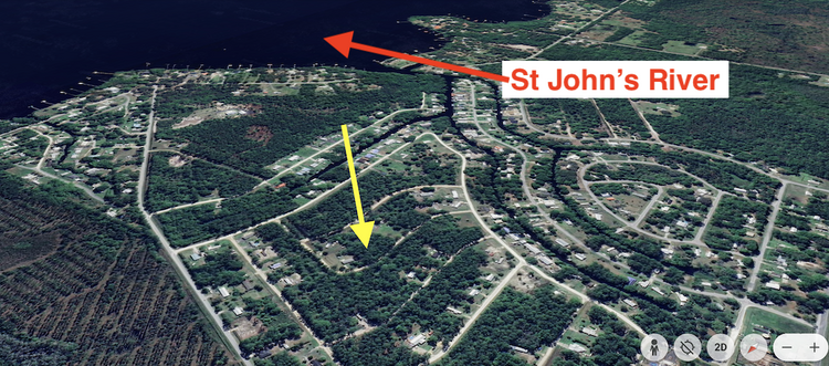 $185/mo: Putnam, FL- 0.24 acres-ST JOHN'S RIVER!