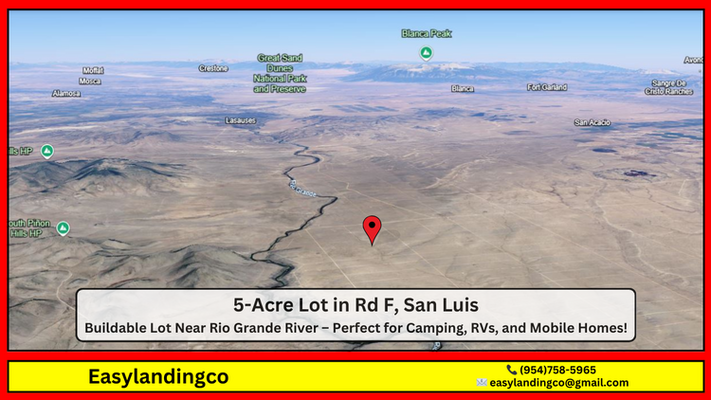 Walking distance to the River, 5ac in Costilla