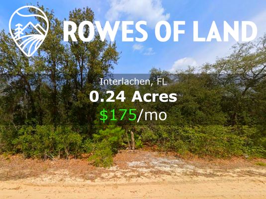 0.24 Acres In Interlachen FL, Only $175/mo