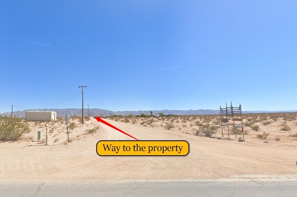 2.50 acres Lot in Twentynine Palms, CA!