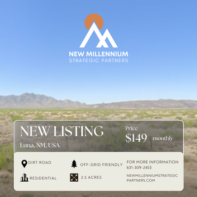 2.5 Acres to Secure Your Dream Project in Luna, NM