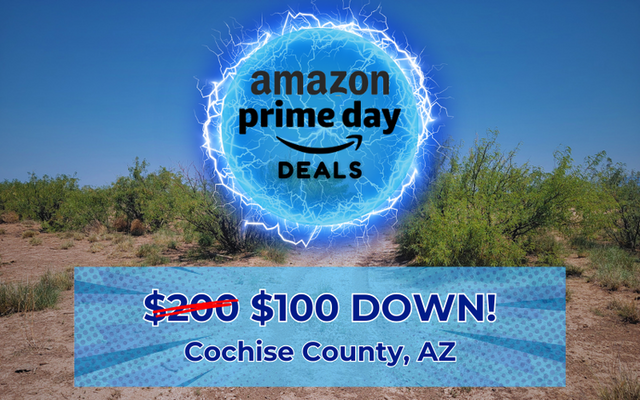 Cochise: Exceptional Land with Water Access <del>$200</del> $100 Down!