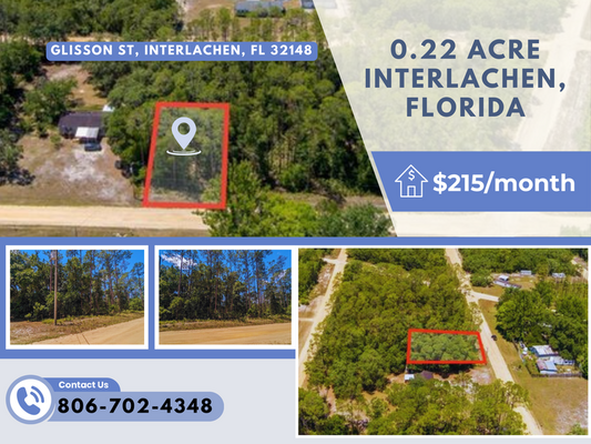 Own a Peaceful 0.22-Acre Lot in Interlachen, FL Today!