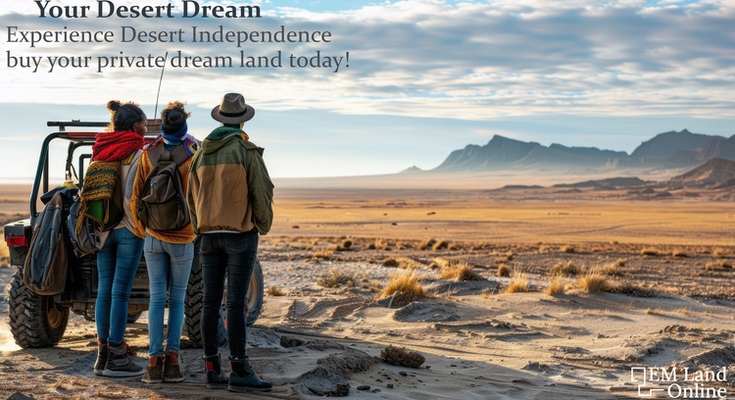 Experience Desert Independence - Buy Land Now