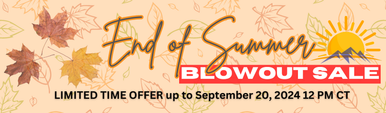 End-of-Summer SALE: Save up to $845!