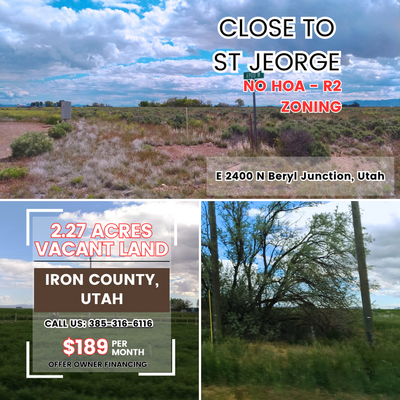 SOLD: 2.27 acre UT Off-Grid Lot: Your Path to Savings