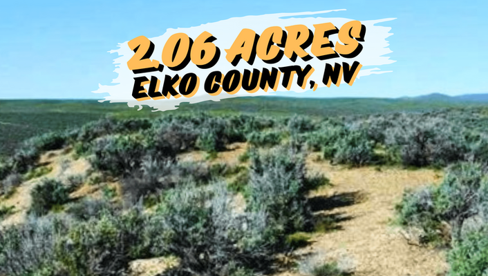 Craving For Outdoor Fun?! 2.06 Acres In Elko, NV @$125/MO!