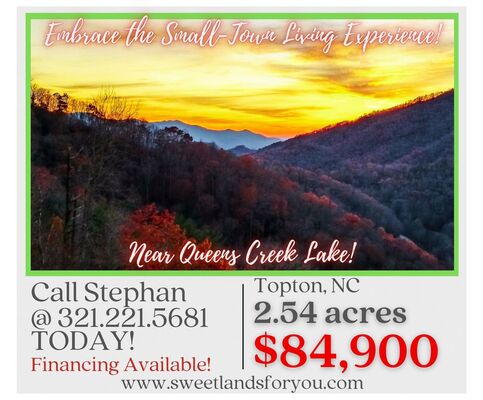 Adventure Awaits on 2.54 Acres in Topton, NC! ?