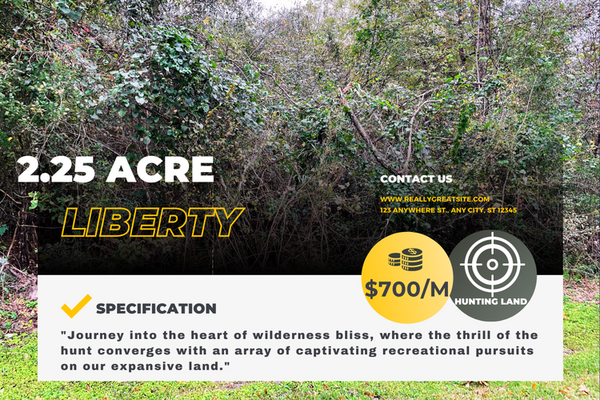 Invest in Premium Hunting & Recreation Land in Liberty