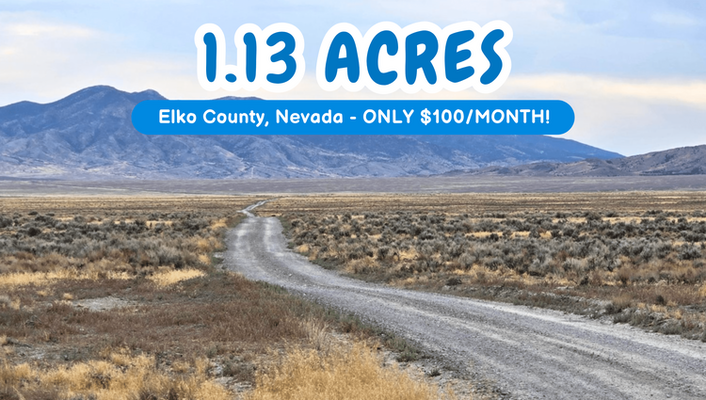 Hear The Sounds Of Nature!1.13 Acres In Elko, NV @$100/MO!