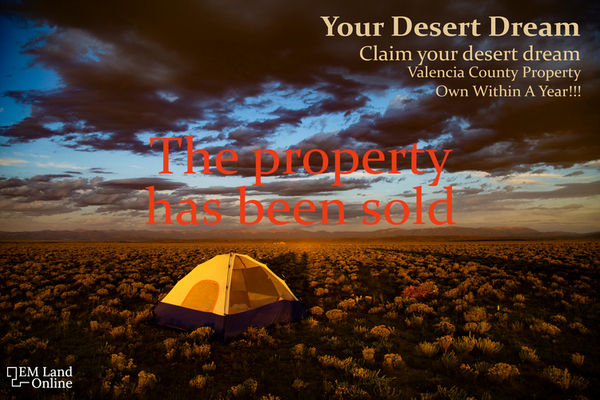 Claim Your Desert Sanctuary Today 0.25 acre Just $100/month!