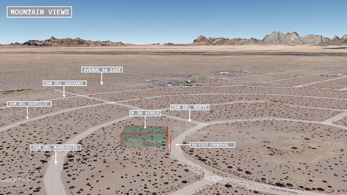 0.2 Acre in Dateland, Arizona (only $200 a month)