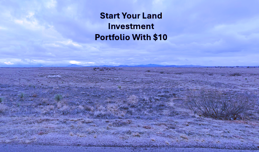 Start Your Land Investment Portfolio with $10!