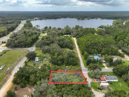 $189/mo: Putnam, FL 0.23 acres on PAVED ROAD by Lake Ida