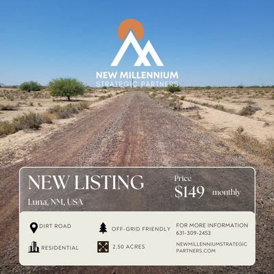 2.50-acres to Start Your Next Adventure in Luna, NM