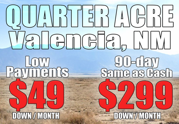 Quarter-Acre Lot in Valencia, NM for Your Next Adventure!