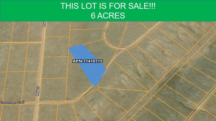 Breathtaking 6.0-Acre Lot in The Heart Of Costilla County, CO! Yours for only $6,000!