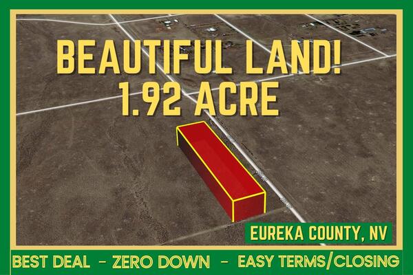 Great 1.92 Acre in Crescent Valley, Nevada!