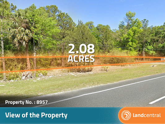 2.08 acres in Dixie County, Florida - Less than $ 540/month
